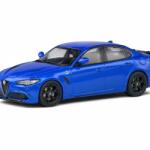 SOLIDO Alfa Romeo Giulia Quadrifoglio Blue 2.9l Bi-Turbo 20211/43 (24098)