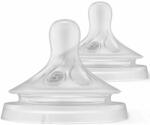 Philips Биберони Philips Avent Natural Response - Без протичане, поток 5, 6 m+, 2 броя (00A.0594.001)