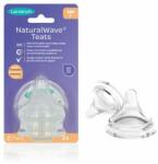 Lansinoh Биберони за шише Lansinoh - NaturalWave, 2 броя, 6м+ (m-75920)