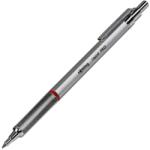 rOtring Rapid Pro Ballpoint Pen Chrome with Refill M-Blue (1904291)
