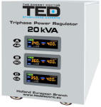 Ted Electric STABILIZATOR TENSIUNE TRIFAZAT SERVO Ted Electric 20KVA (TED-SVC20000)