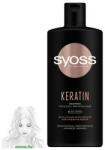 Syoss Keratin Shampoo 500 ml, Kék Lótusz, Nők számára (A09228)