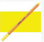 STABILO Tűfilc 0, 4mm - Stabilo Point 88 - Neon Yellow (4006381438544)
