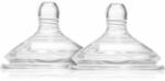 Tommee Tippee Natural Start Anti-Colic Teat биберон за шише Thick Feed 6m+ 2 бр