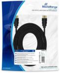 MediaRange Cablu HDMI MediaRange, cablu conexiune Ethernet, 10m, Negru (MRCS212)