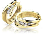 Cutie Diamonds Cercei fermecători din aur galben cu diamante Z6433-1794-80-00-X-1