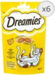 Dreamies jutalomfalat macskák számára sajttal, 6x60g