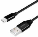 LogiLink USB 2.0 Type-C kábel, C/M-USB-A/M fekete 0, 3 m (CU0139)