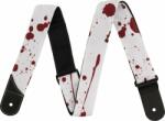 Jackson Splatter Strap Alb/Roșu Curea de chitară (2992562002)