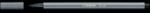 STABILO Stilou cu vârf de pâslă din oțel inoxidabil 1mm, M STABILO Pen 68 gri închis (68/96)