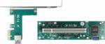 Delock 90065 Riser PCI-E Port bővítő kártya (90065)