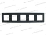 TEM LINE díszítőkeret 5x2M SB fekete OL29SB 27410