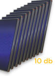 SunSystem napkollektor kék abszorberrel 10 darabos szett , nagyméretű rézcsöves síkkollektor 8, 6 cm vastag alumínium keret 9 év garanciával, jó ár! (NAPKOLLEKTOR_SUNSYS_PK2_10DB)