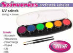 TyToo Színvarázs Arcfesték szett 6x10g UV-neon színek (AFDS-0007)