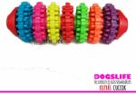  Dogs Life Kutyajáték színes gumis fogtisztító nagy - Játék egész nap (KC896576)