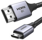 UGREEN Mini HDMI kábel 4K60Hz 2m 8k, fekete HD163 15515 (15515)
