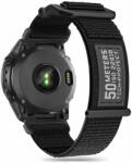  Szíj Garmin 26mm Fenix 3 / 5x / 3hr / 5x Plus / 6x / 6x Pro / 7x Tech-protect Scout Fekete