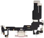Apple iPhone 15 - Conector de Încărcare + Cablu Flex (Pink), Pink