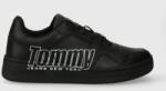 Tommy Jeans sneakers TJM BASKET LOGO culoarea negru, EM0EM01257 9BYX-OBM1SS_99X