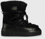Gant cizme de iarna Snowmont culoarea negru 9BYY-OBD0U6_99X