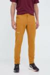 Salewa pantaloni de exterior Lavaredo culoarea galben 9BYX-SPM0GH_18X