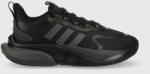 adidas pantofi de alergat AlphaBounce + culoarea negru PPYX-OBM042_99X