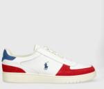Ralph Lauren sneakers din piele Polo Crt Pp culoarea alb, 809913450007 9BYX-OBM0Y0_00X