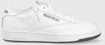 Reebok Classic sneakers din piele CLUB C 85 culoarea alb, FZ6014 FZ6014.100039280-white PPYX-OBM20D_00X