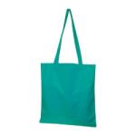  Bevásárlótáska hosszűfülű non-woven 38x41x0, 3cm 80g/m2 türkizkék