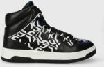 Karl Lagerfeld Jeans sneakers din piele KREW culoarea negru, KLJ53043 9BYX-OBM1UH_99X