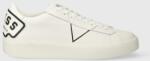 Guess sneakers PARMA LOGO culoarea alb, FM8PBL LEA12 9BYX-OBM12D_00X