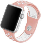 DOOP Curea Doop Sporty Apple Watch 4 / 5 / 6 / 7 / 8 / 9 / Se (38 / 40 / 41 Mm) Pink / White