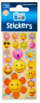  Emoji matrica arany díszítéssel (SPK265372A) - kidsfashion