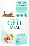 Optimeal Pouch Kitten with Chicken пауч за котенца под 12 месеца с пиле 85 gr