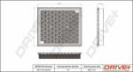 Dr! ve+ Filtru aer Dr! ve+ DP1110.10. 0212 (DP1110.10.0212)