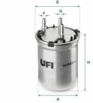 UFI filtru combustibil UFI 24.033. 00