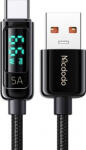 Mcdodo Cablu de date Mcdodo Digital Pro USB-A la Type-C 1.2m 5A 66W Black (ca-8690)