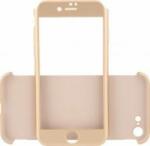 Just Must Carcasa Defense 360 iPhone 7 Gold 3 piese protectie spate protectie fata folie sticla