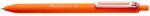 Pentel Golyóstoll nyomógombos 0, 35mm, Pentel iZee, írásszín narancssárga (BX467-F) - irodaitermekek