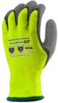  Kesztyű akril, bélelt, Hi-Viz sárga színű, 10-es kötésű, 9-es méretű (1LAFO09)