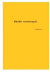 Bluering Előadói munkanapló A4, álló 20lapos füzet C. 5230-315 Bluering® (NYOMTC5230315) - irodaitermekek