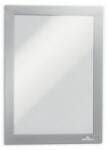 Durable Infókeret A5, öntapadó 2 db/csomag, Duraframe ezüst (487123) - irodaitermekek