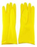  Gumikesztyű S háztartási pár Safety First sárga (SF0102-7) - irodaitermekek