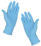 GMT Gumikesztyű nitril púdermentes S 100 db/doboz, GMT Super Gloves kék (979852) - irodaitermekek