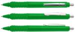 ICO Golyóstoll nyomógombos 0, 8mm, műanyag zöld test Apollo K, írásszín zöld (9010142017) - irodaitermekek