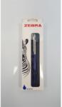 Zebra Golyóstoll nyomógombos 0, 7mm, dobozban kék test, Zebra 901, írásszín kék (83742) - irodaitermekek