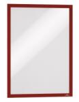 Durable Infókeret A3, XXL csomag, 6 db/csomag, Durable Duraframe® piros (488303) - irodaitermekek