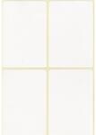  Etikett címke, 45x70mm, 15 lap, 4 címke/lap (ISCIN4575) - irodaitermekek