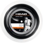 Head Sonic Pro Black (200 m) Teniszütő húrozása 1, 25 mm