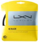 Luxilon 4G Black 1.25 Set Teniszütő húrozása 1, 25 mm